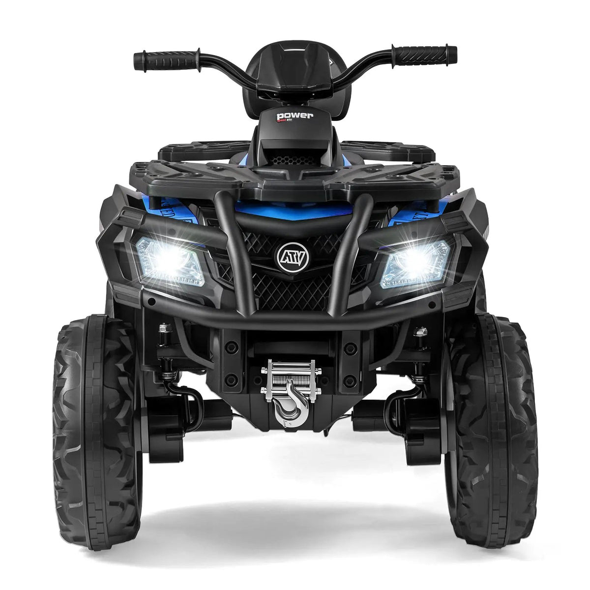 24V Kids ATV 2-Seater with 4 Motors with LED Lights and Music, photo 21 of 32