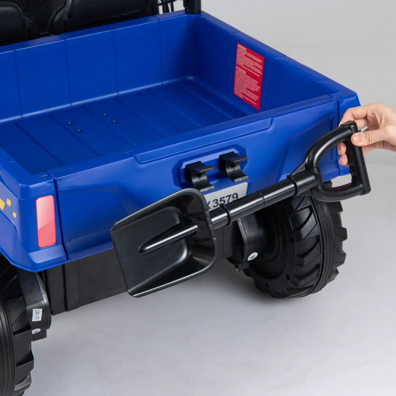 24V Kids Ride-On Dump Truck with Electric Dump Bed 2-Seater by DirectDeals