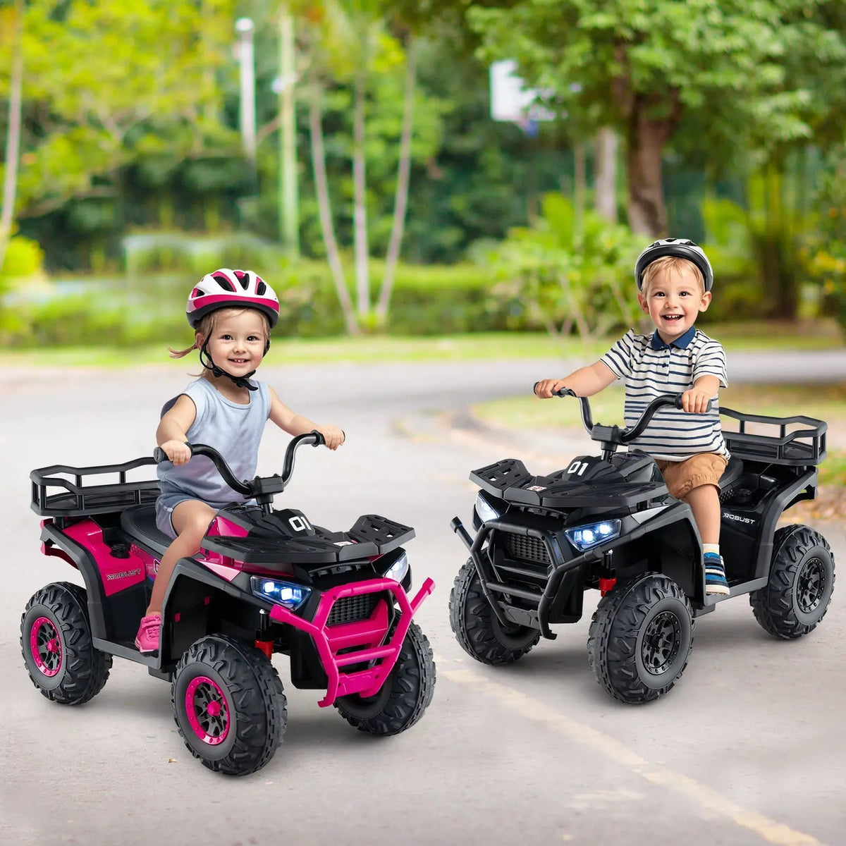 24V Kids Ride on Electric ATV Quad Car with Realistic Sounds and LED Lights, photo 18 of 24