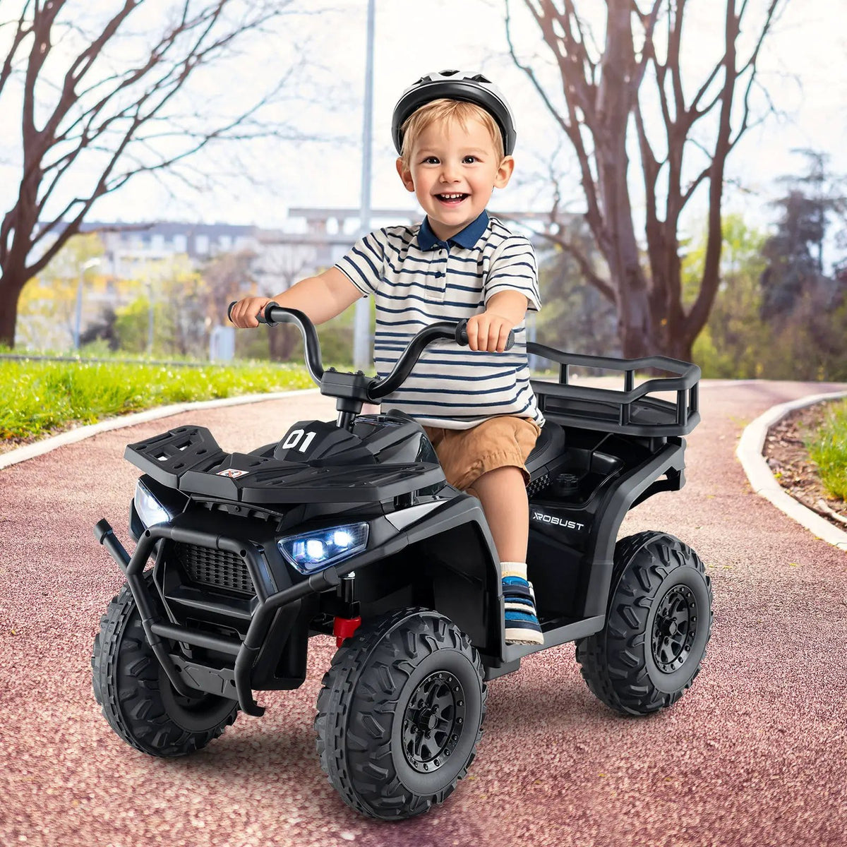 24V Kids Ride on Electric ATV Quad Car with Realistic Sounds and LED Lights, photo 5 of 24