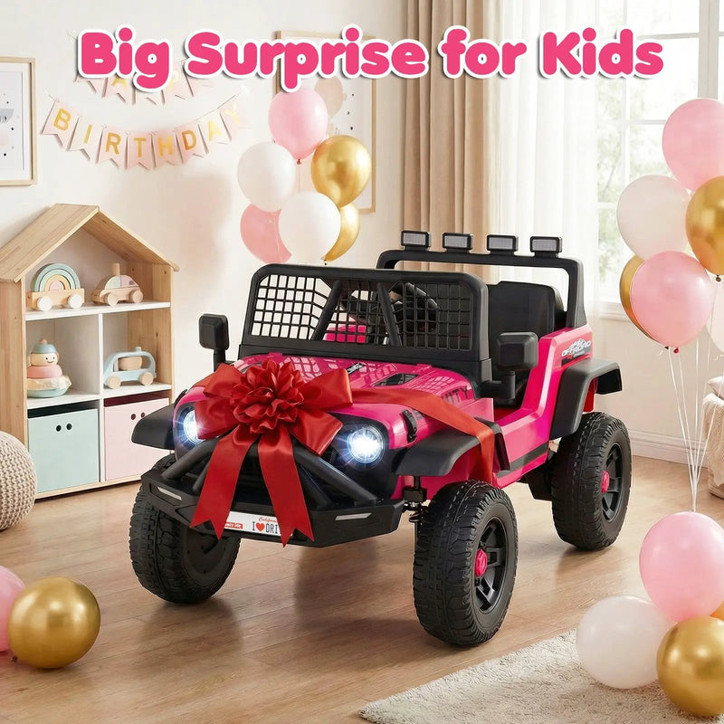 24V Ride On Car for Kids with Parent Remote Control and Music by DirectDeals