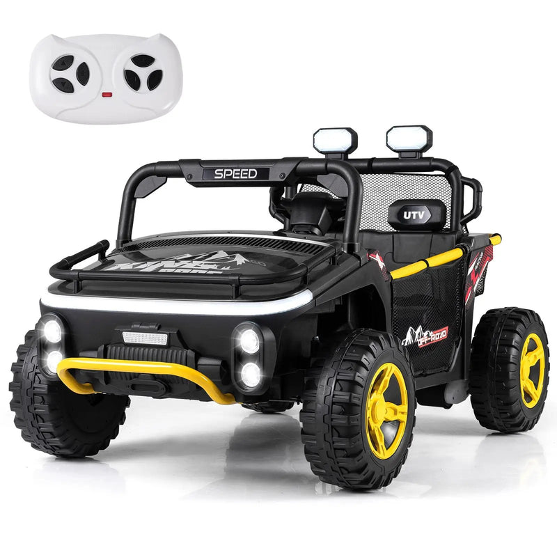 24V Ride on Toy for Kids 2 Seater Ride on Truck Car with Horn Music Story by DirectDeals
