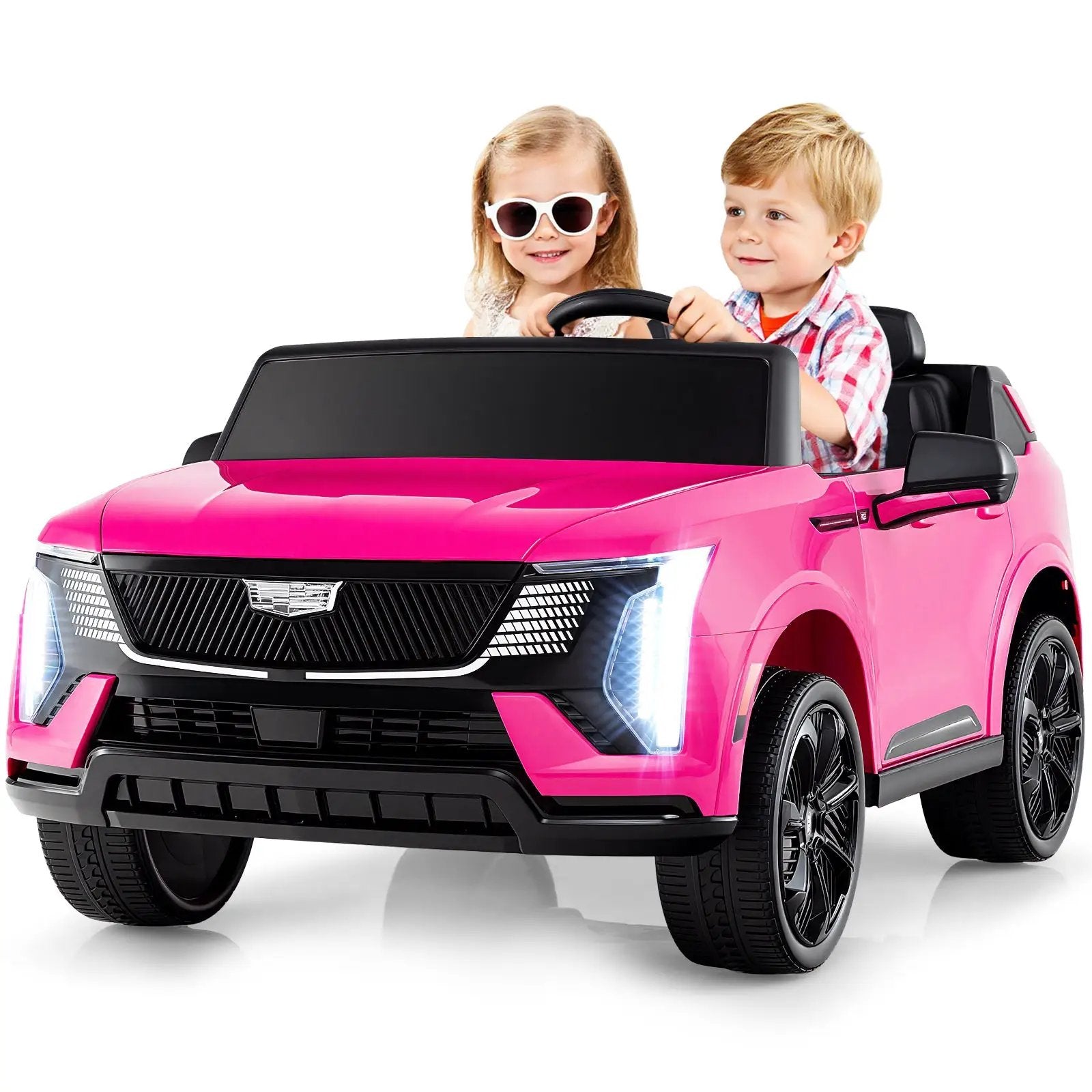 24V Ride on Truck 2-Seater Licensed Cadillac with Remote Control by DirectDeals
