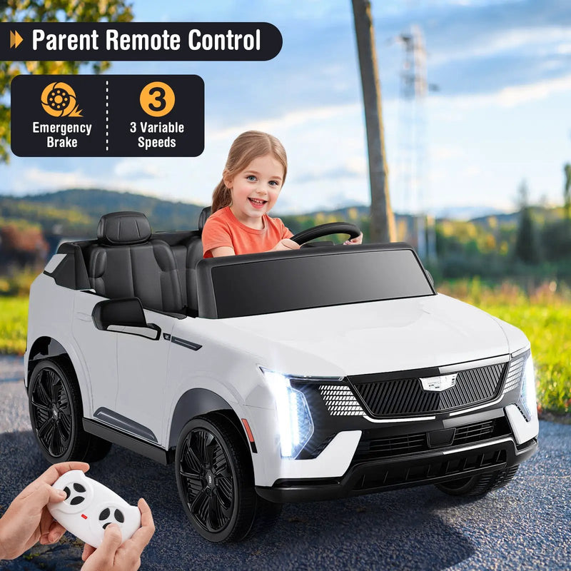 24V Ride on Truck 2-Seater Licensed Cadillac with Remote Control by DirectDeals