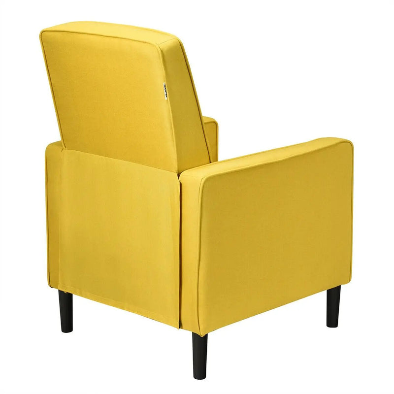 Mid-Century Push Back Recliner Chair by DirectDeals