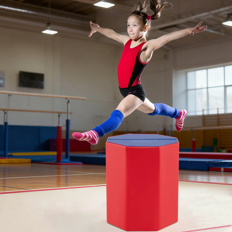 24.5 Inch x 24.5 Inch Octagon Gymnastics Mat with Waterproof Zippered Cover by DirectDeals