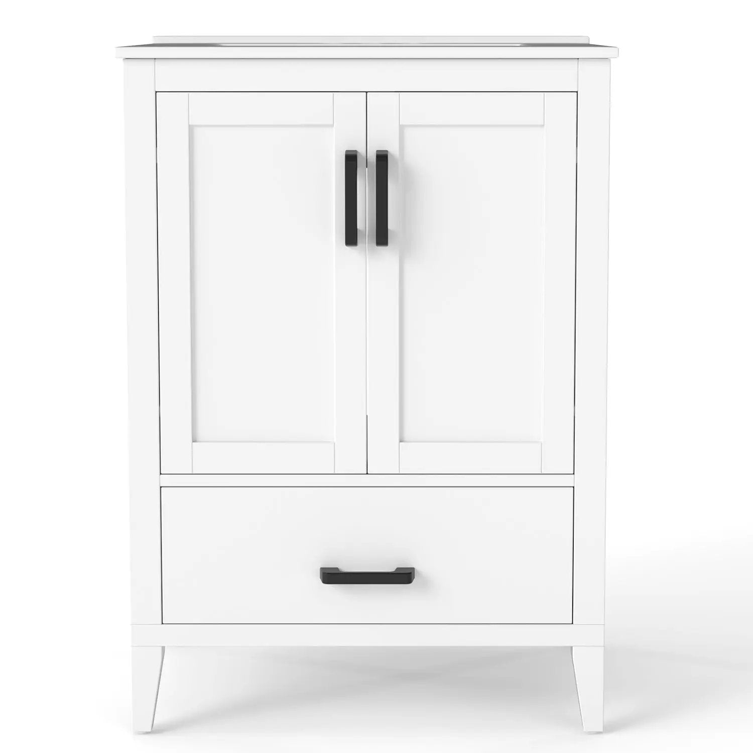 24.5" Bathroom Vanity with Ceramic Sink and Drawer by DirectDeals