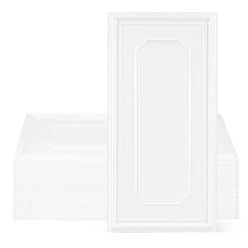 24 Pieces Ceiling Tiles Decorative PVC Ceiling Covering Panels by DirectDeals