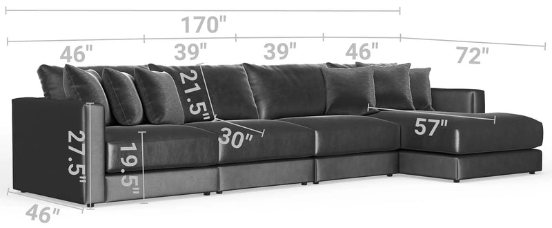 Remington - Modular Sofa by Unique Piece Furniture