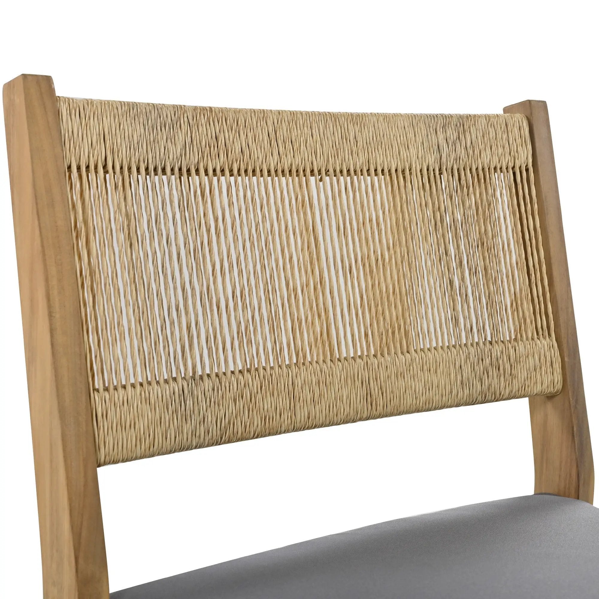 U_Style Multi-Person Outdoor Acacia Wood Dining Table and Chair Set by HouseOfZazla
