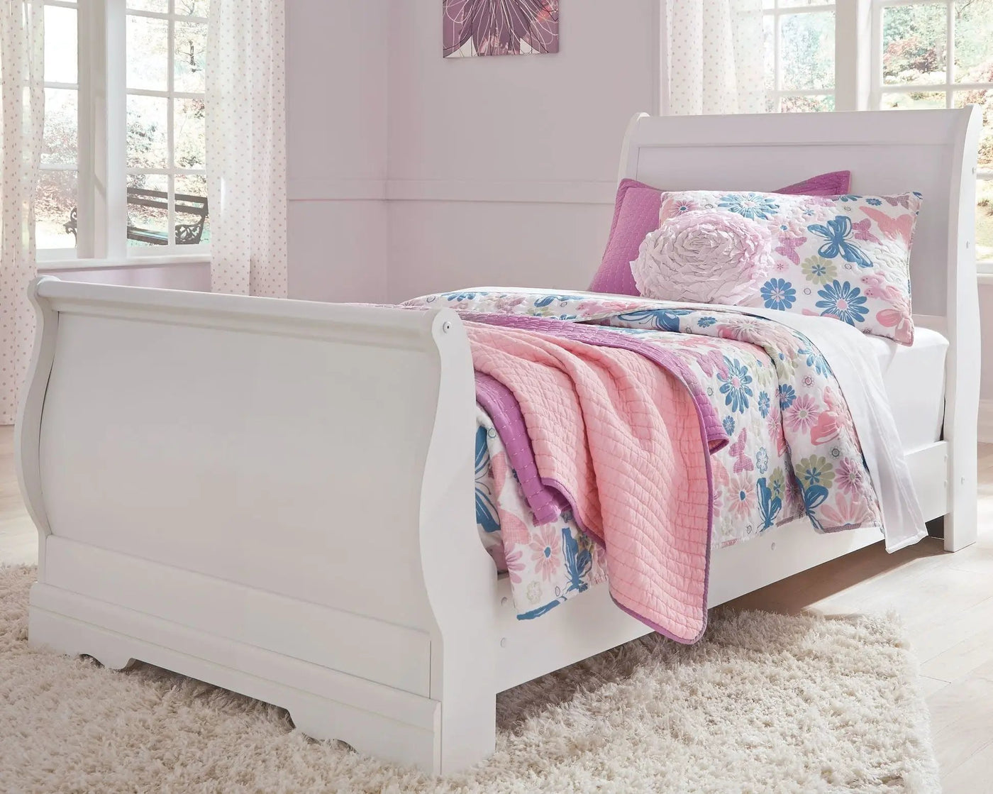 Anarasia - Sleigh Bed Set by Unique Piece Furniture