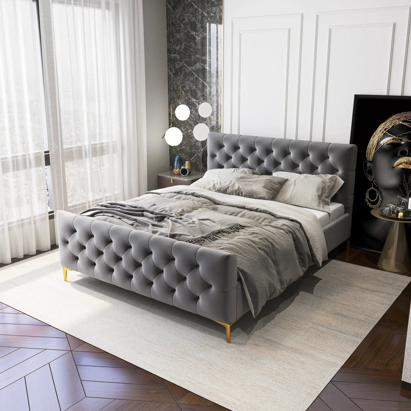 Bailey - Elegant Design Bed by HouseOfZazla