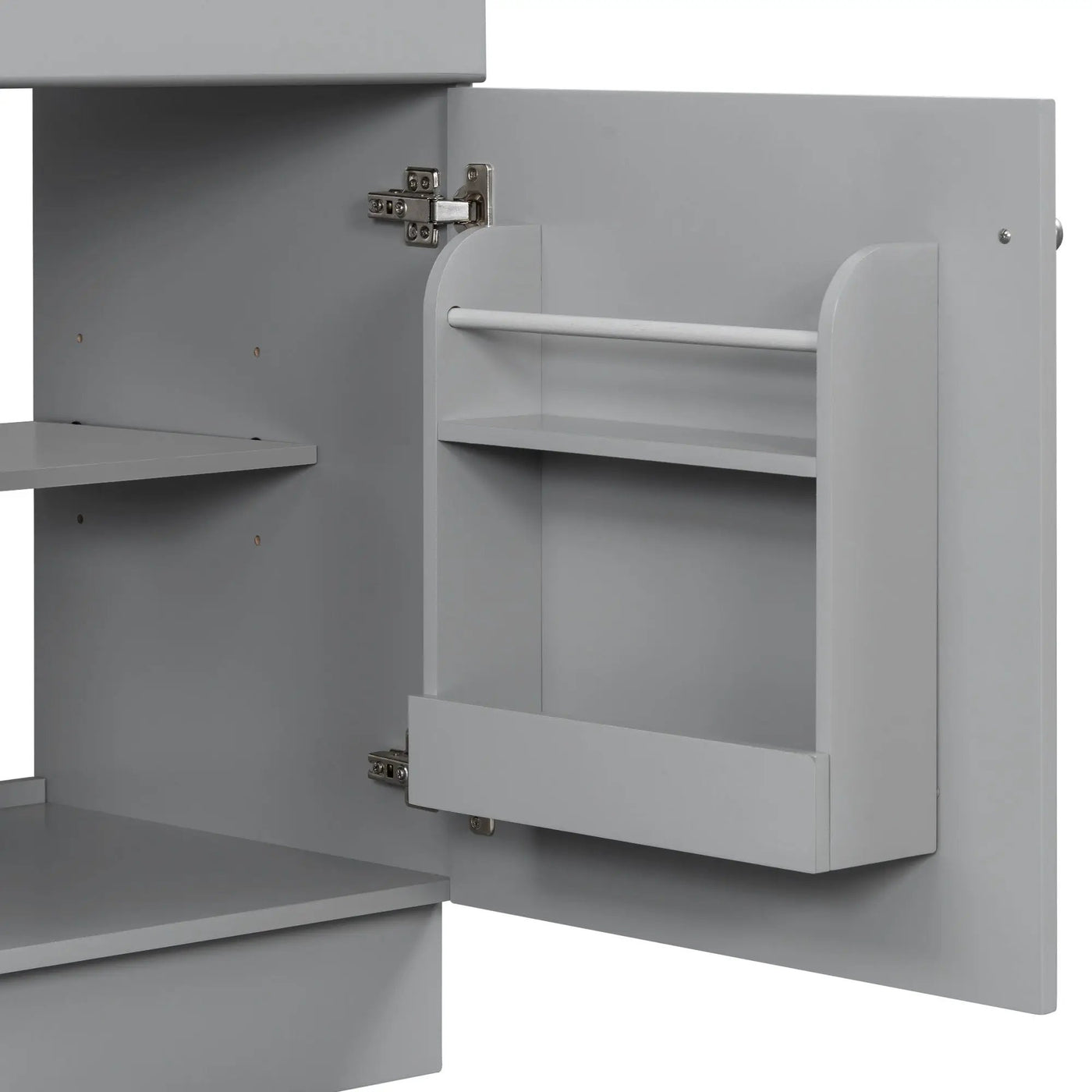 Bathroom Vanity With Sink, Cabinet With Adjustable Shelf by HouseOfZazla