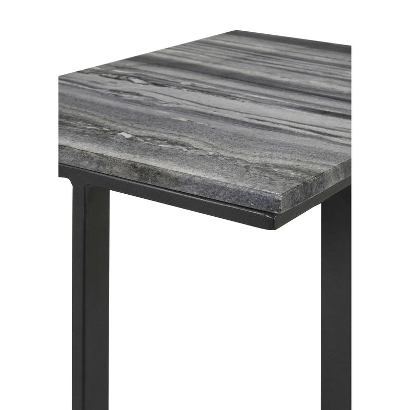 Encina - C-Shaped Sofa Side Table by HouseOfZazla