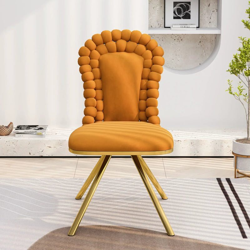 Upholstered Swivel Dining Chairs (Set of 2) by HouseOfZazla