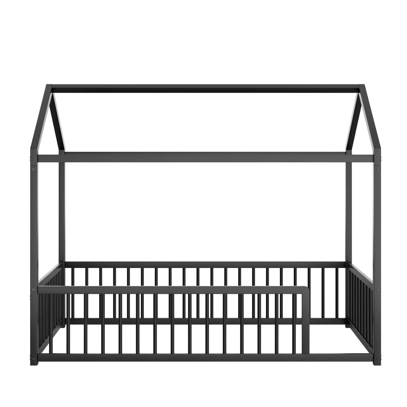 Montessori Floor Bed Frame With House Shape by HouseOfZazla