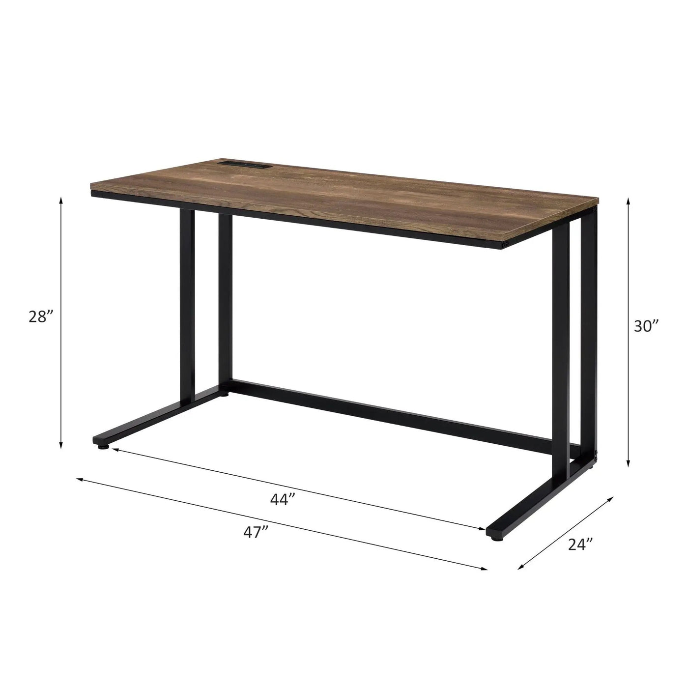 Tyrese - Writing Desk With USB by Unique Piece Furniture