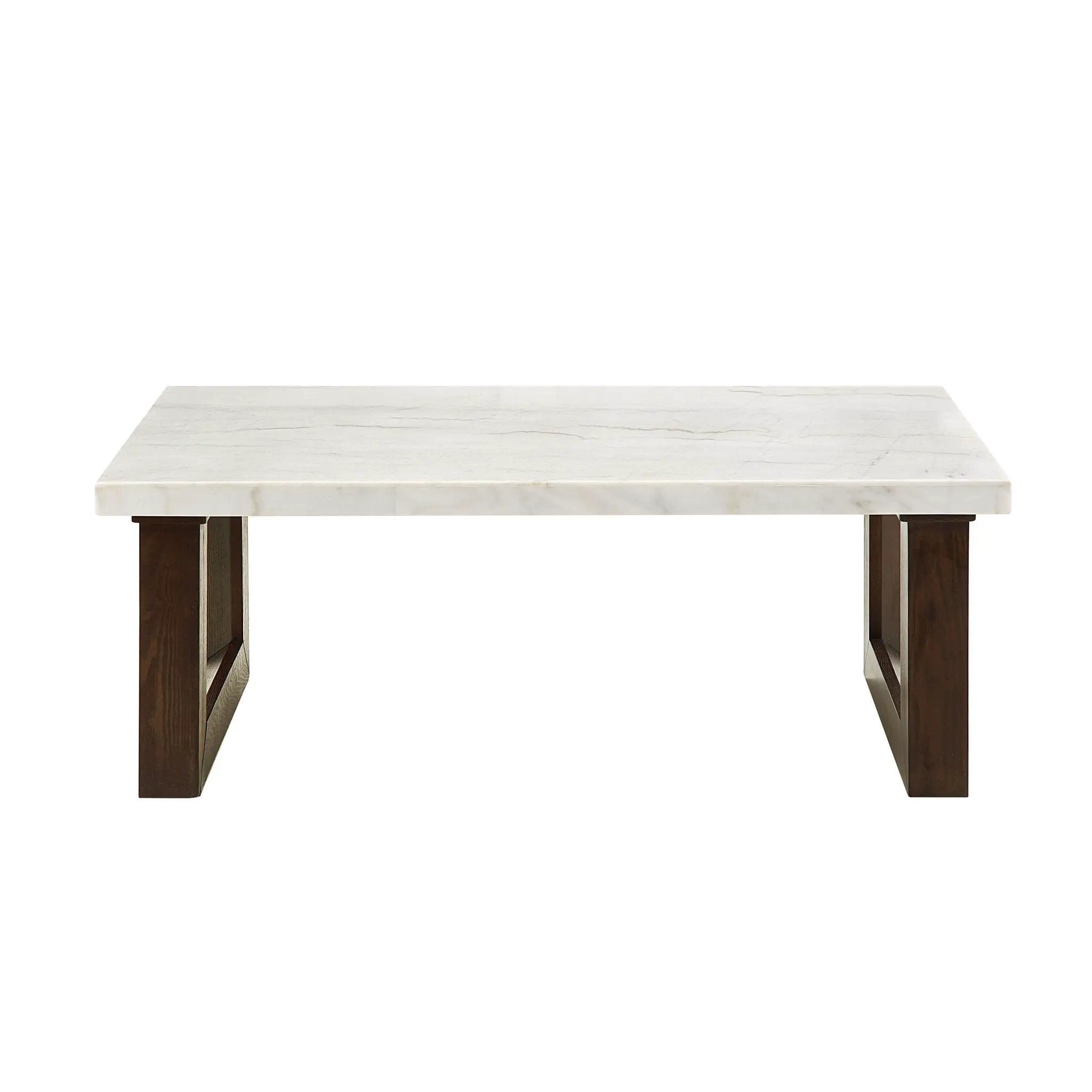 Edwyn - Natural Marble Top End Table by Unique Piece Furniture