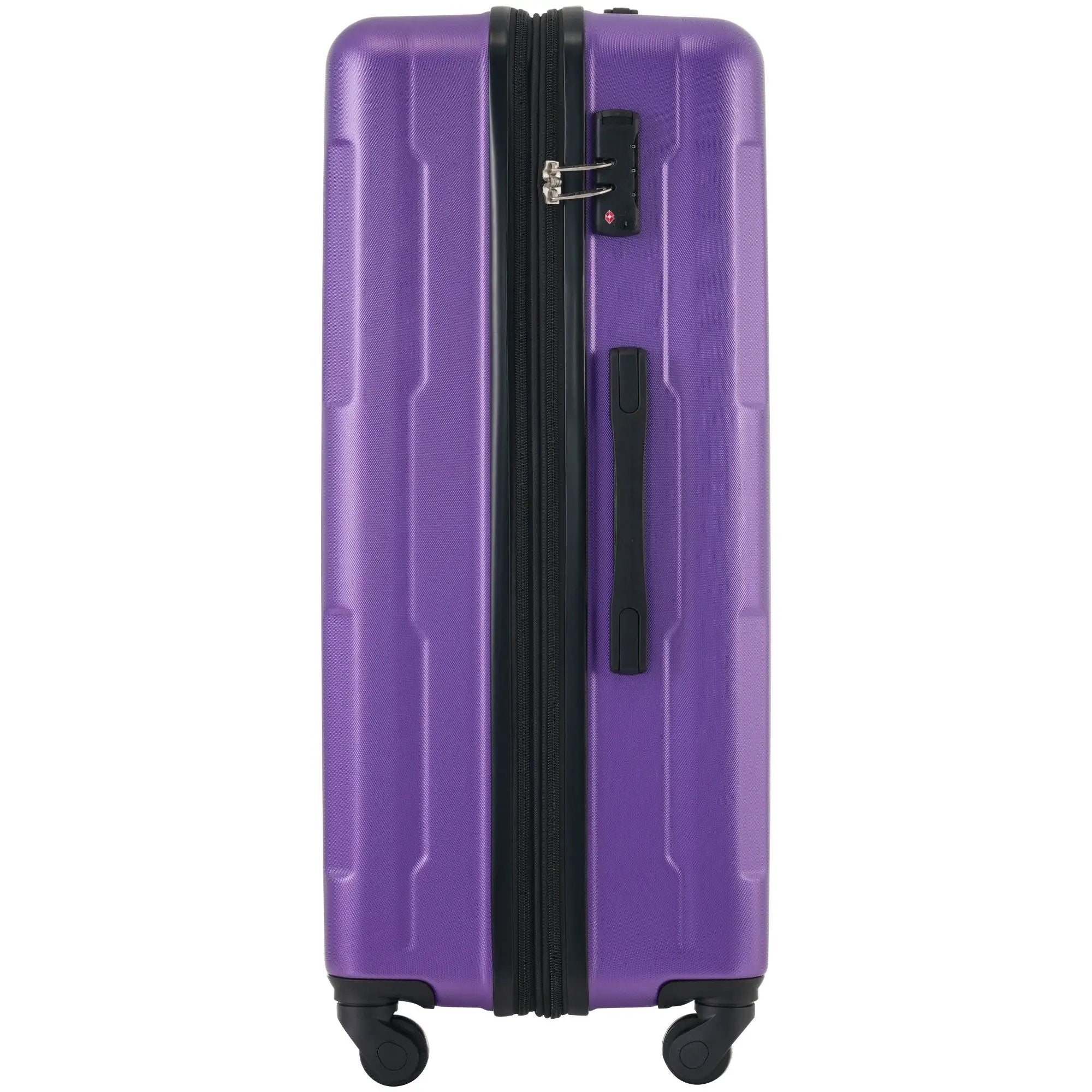 2 Piece Luggage Set With Bags Expanable Spinner Wheels ABS Lightweight Suitcase With Tsa Lock 20" / 24" by HouseOfZazla