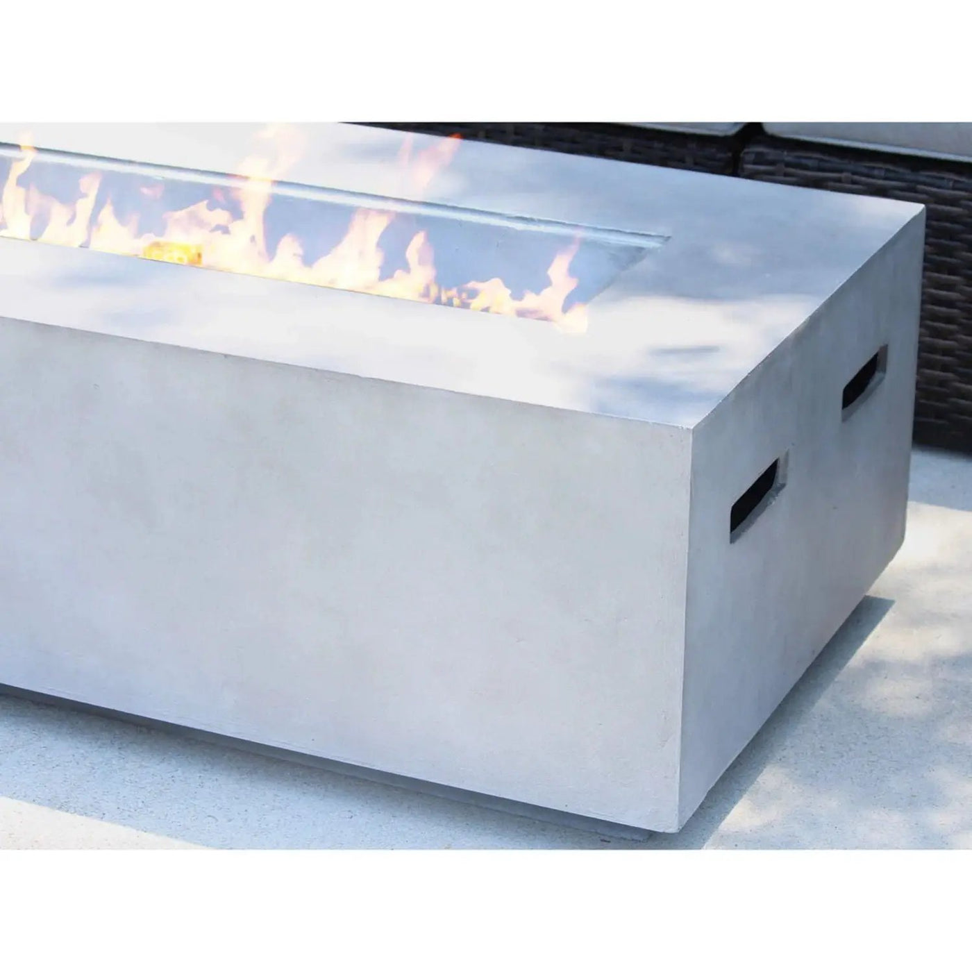 Outdoor Elegance Conversation Set With Fire Pit by Unique Piece Furniture