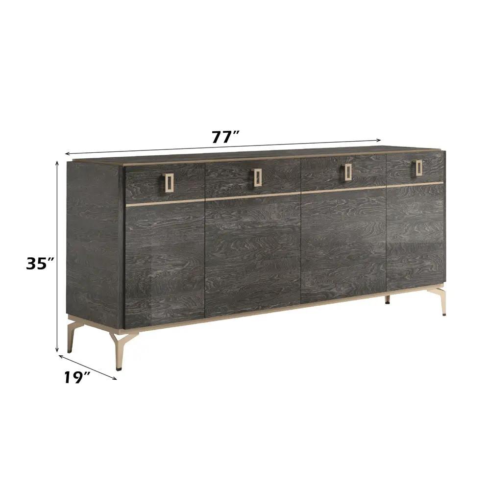Venezia - Server - Gray by Unique Piece Furniture