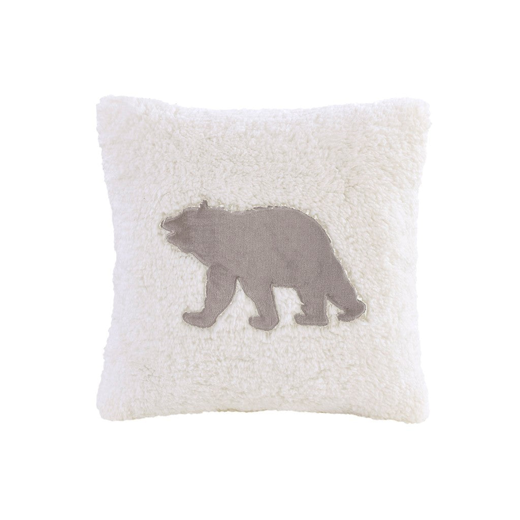 Full/Queen Plush to Sherpa Down Alternative Comforter Set by HouseOfZazla