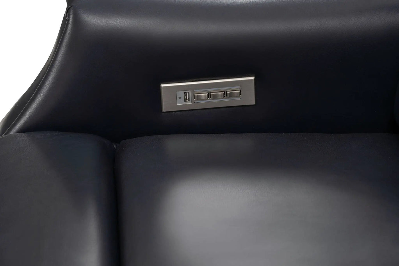 Conrad - Big And Tall Power Recliner With Power Recline, Power Headrest And Lumbar by Unique Piece Furniture