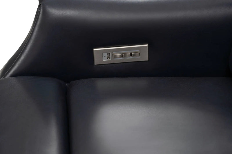Conrad - Big And Tall Power Recliner With Power Recline, Power Headrest And Lumbar by Unique Piece Furniture