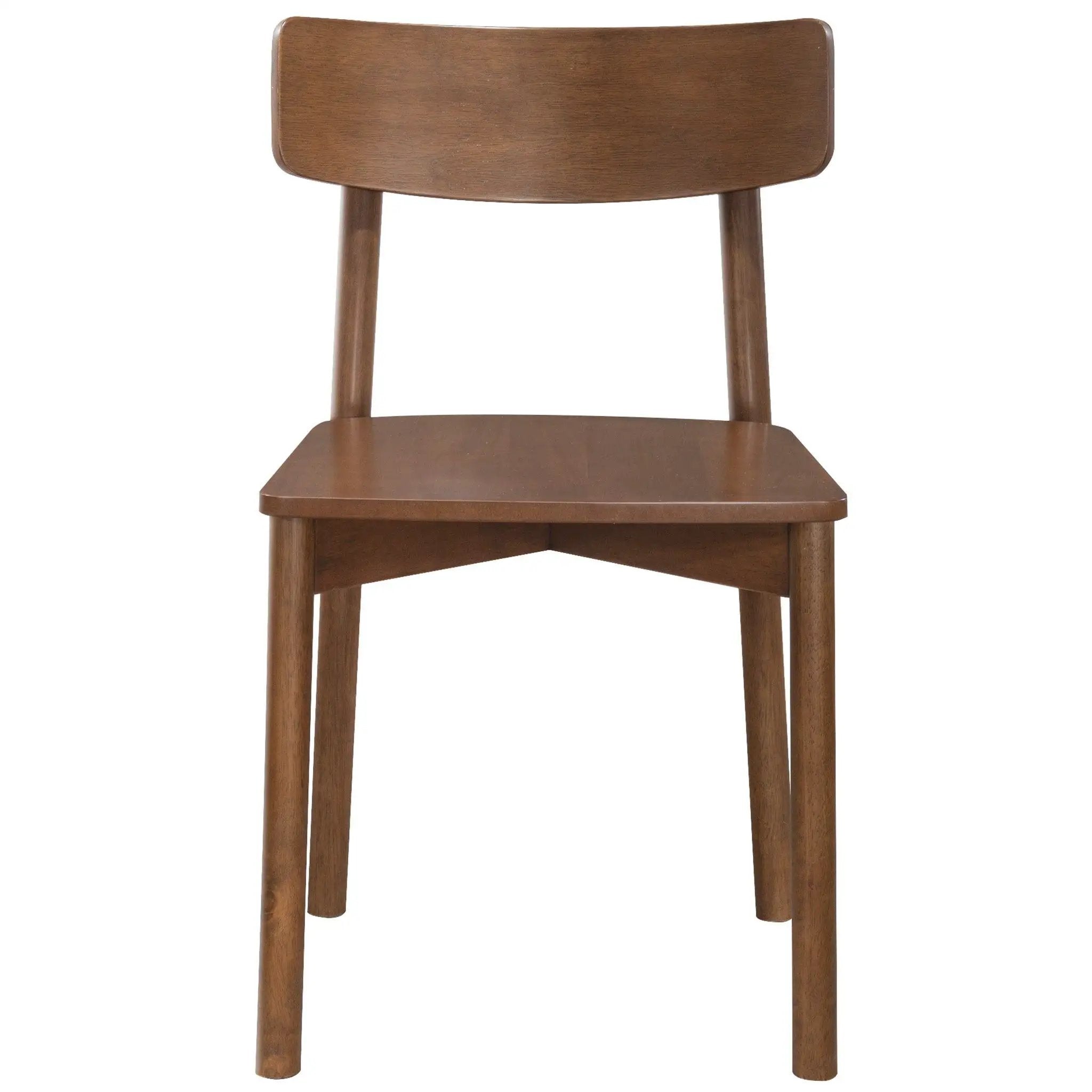 Dining Chair (Set of 2) - Rich Walnut by HouseOfZazla