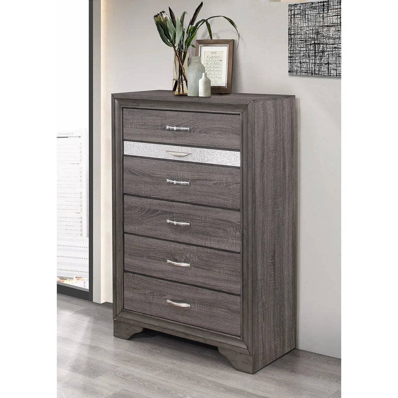 Ryder - Sparkle Chest - Gray by Unique Piece Furniture