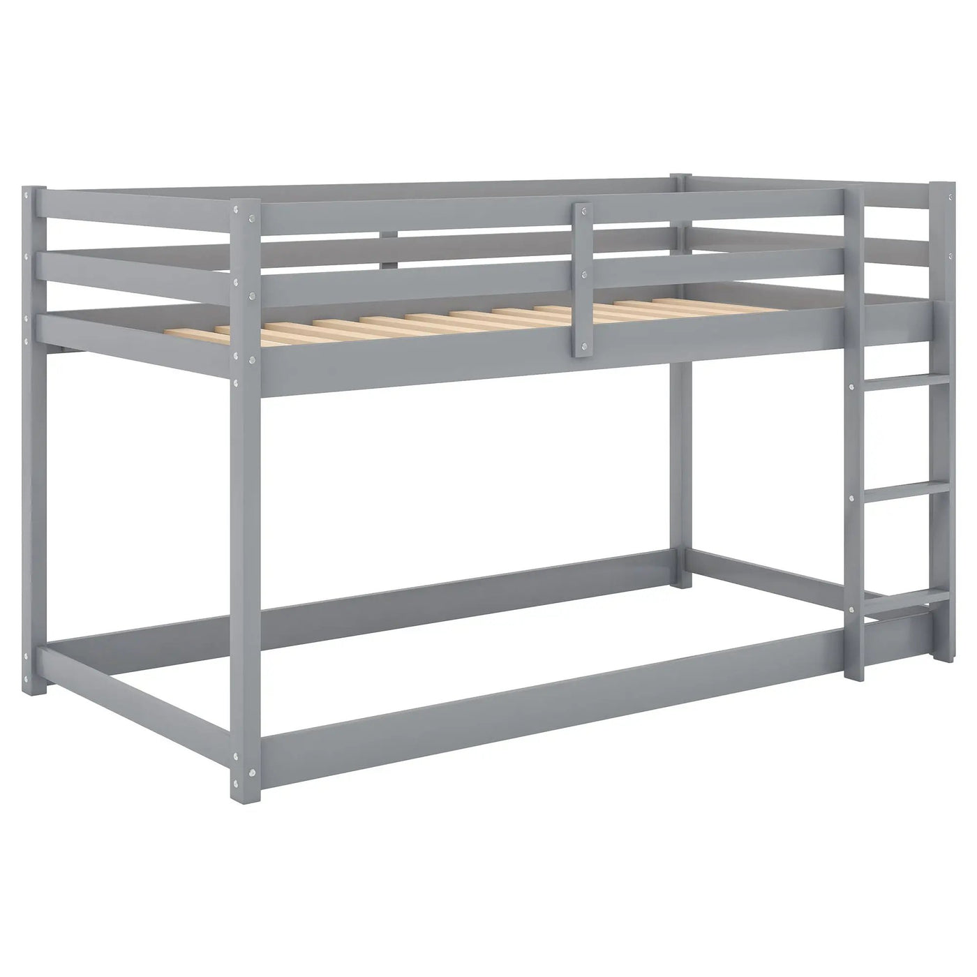 Floor Bunk Bed With Ladder by HouseOfZazla