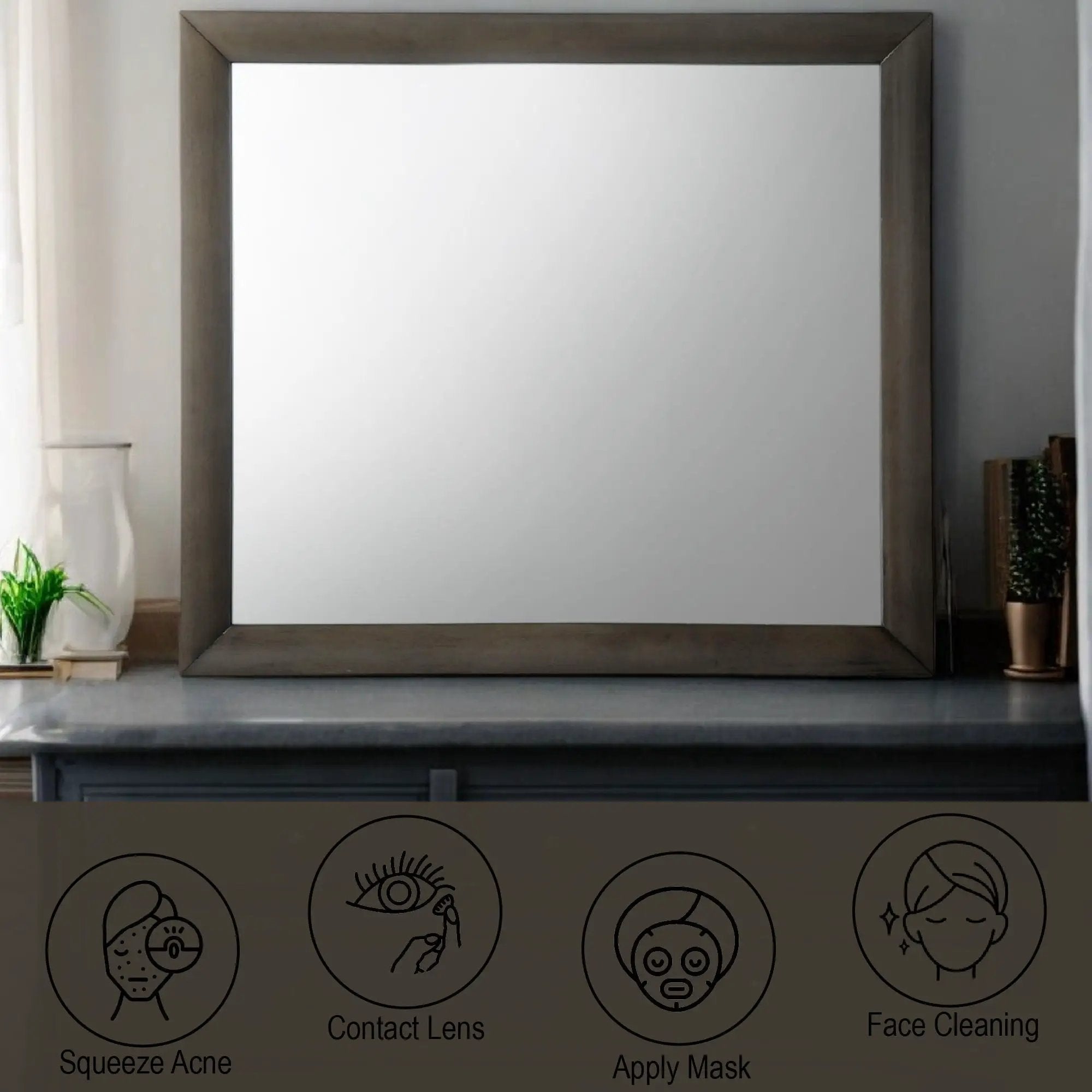 Ireland - Contemporary Design Mirror by Unique Piece Furniture