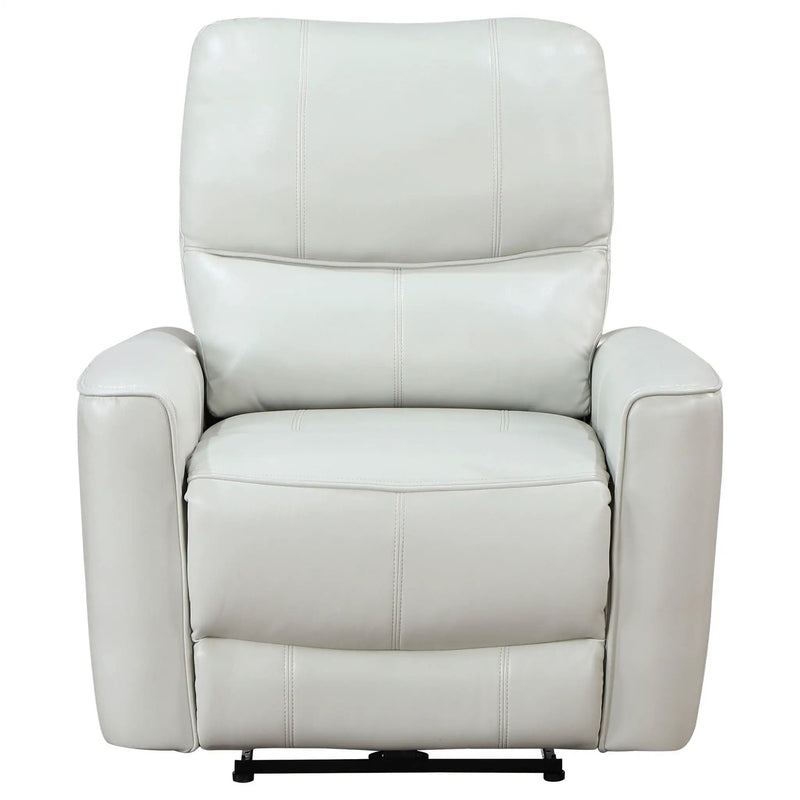 Dove Upholstered Power Recliner Chair With Smooth Power Recline And USB Charging - Gray by Unique Piece Furniture