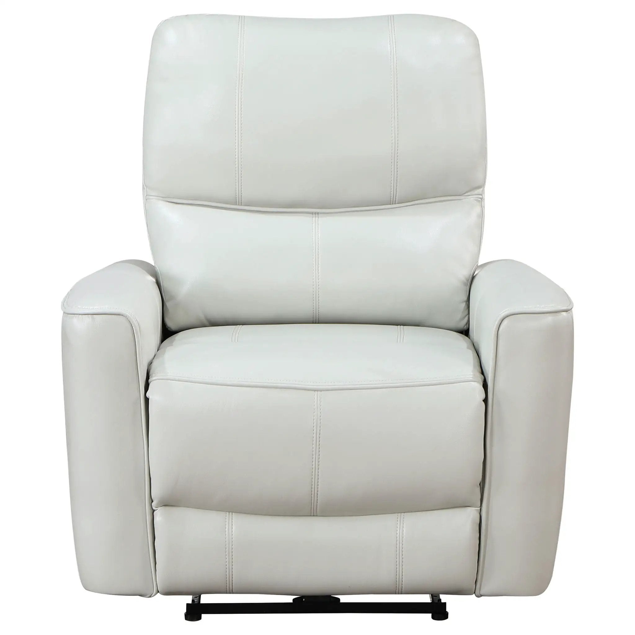 Dove Upholstered Power Recliner Chair With Smooth Power Recline And USB Charging - Gray by HouseOfZazla