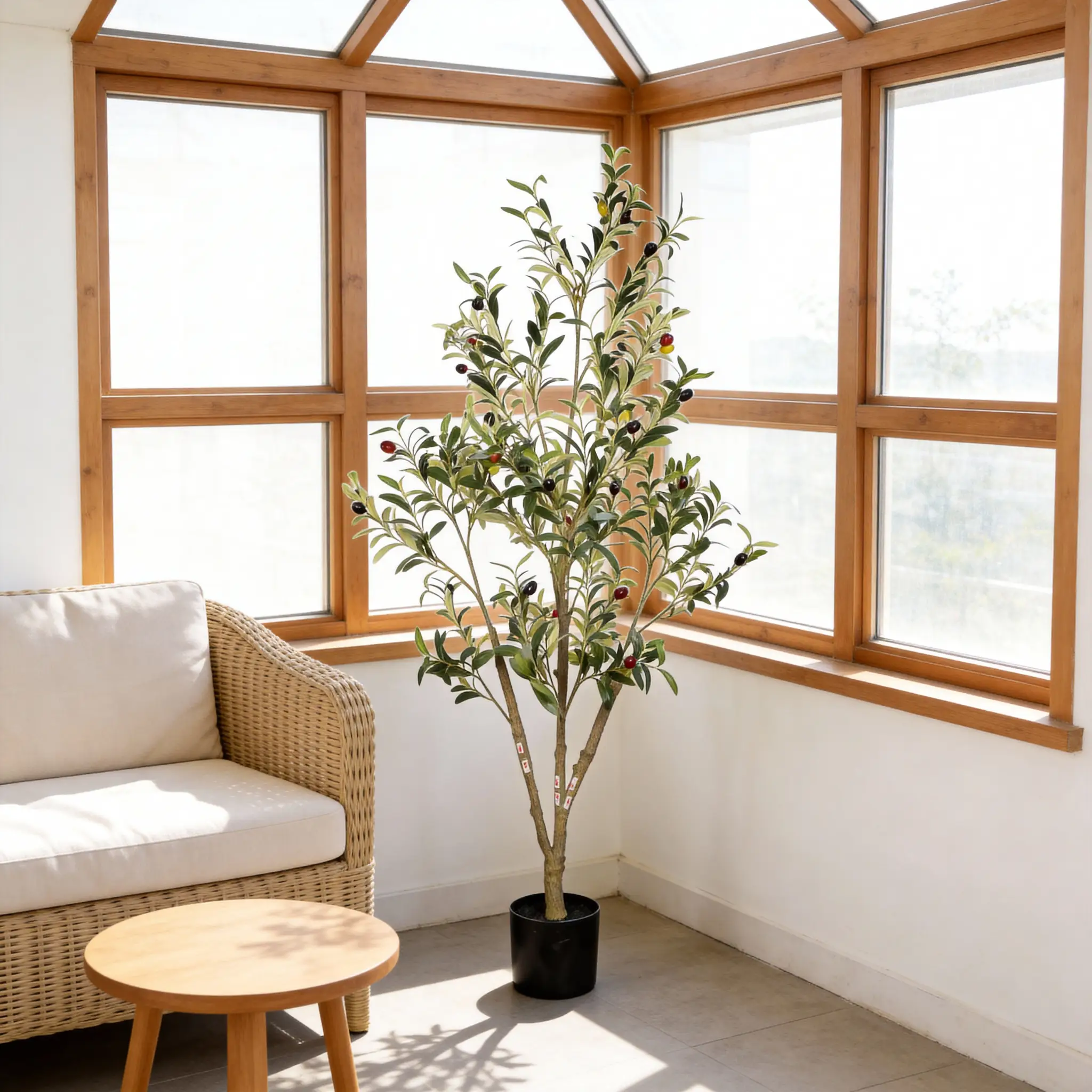 5' Artificial Olive Tree by HouseOfZazla