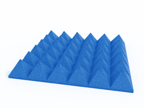 4 Inch Acoustic Foam Pyramid Style Panels - 13 Color Options, photo 15 of 53