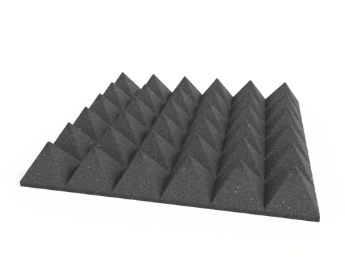 4 Inch Acoustic Foam Pyramid Style Panels - 13 Color Options, photo 18 of 53