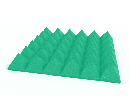 4 Inch Acoustic Foam Pyramid Style Panels - 13 Color Options, photo 20 of 53
