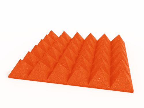4 Inch Acoustic Foam Pyramid Style Panels - 13 Color Options, photo 21 of 53