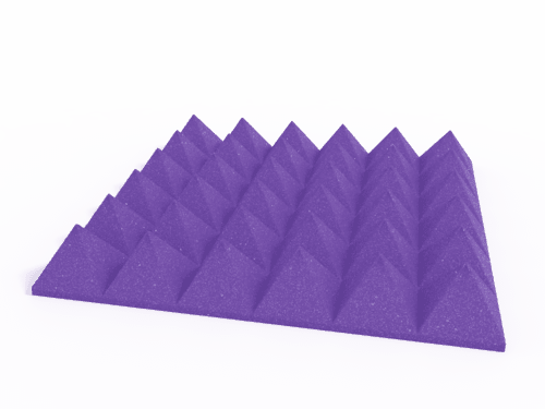 4 Inch Acoustic Foam Pyramid Style Panels - 13 Color Options, photo 23 of 53