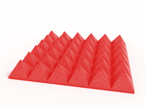 4 Inch Acoustic Foam Pyramid Style Panels - 13 Color Options, photo 24 of 53