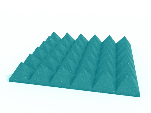 4 Inch Acoustic Foam Pyramid Style Panels - 13 Color Options, photo 26 of 53
