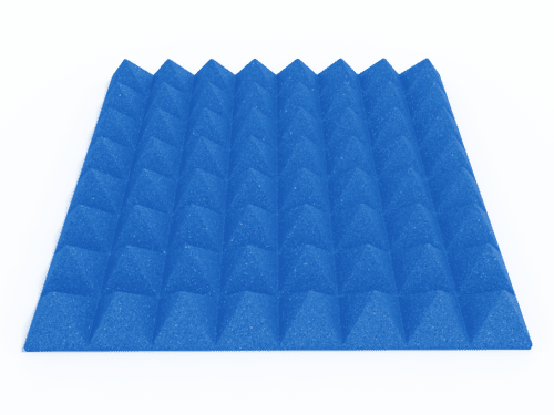 3 Inch Acoustic Foam Pyramid Style Panels - 13 Color Options by SoundAssured