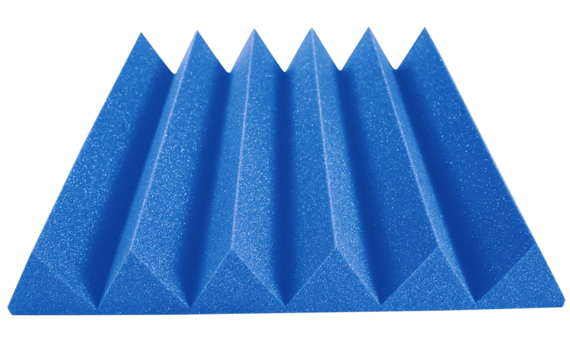 4 Inch Acoustic Foam Wedge Style Panels - 13 Color Options by SoundAssured