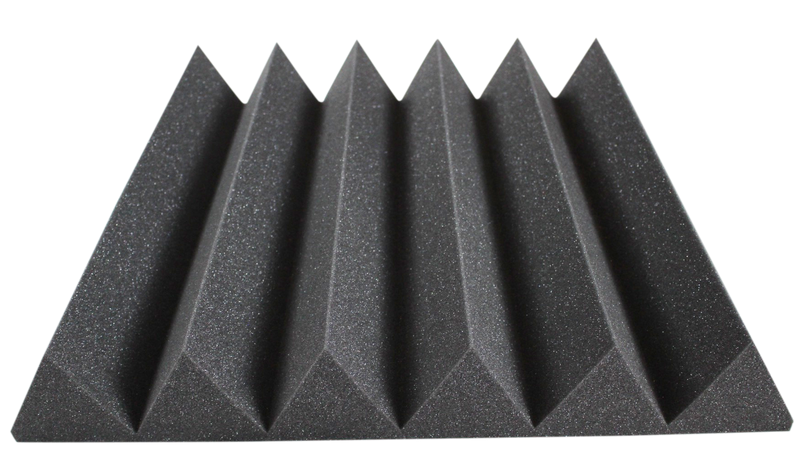 4 Inch Acoustic Foam Wedge Style Panels - 13 Color Options by SoundAssured