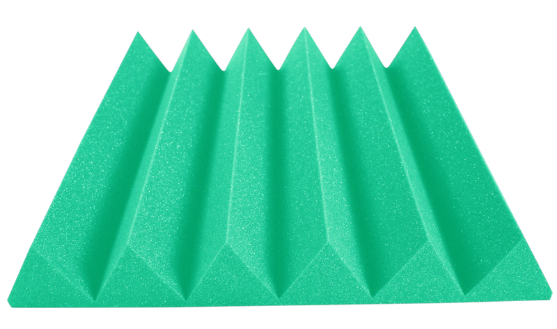 4 Inch Acoustic Foam Wedge Style Panels - 13 Color Options by SoundAssured