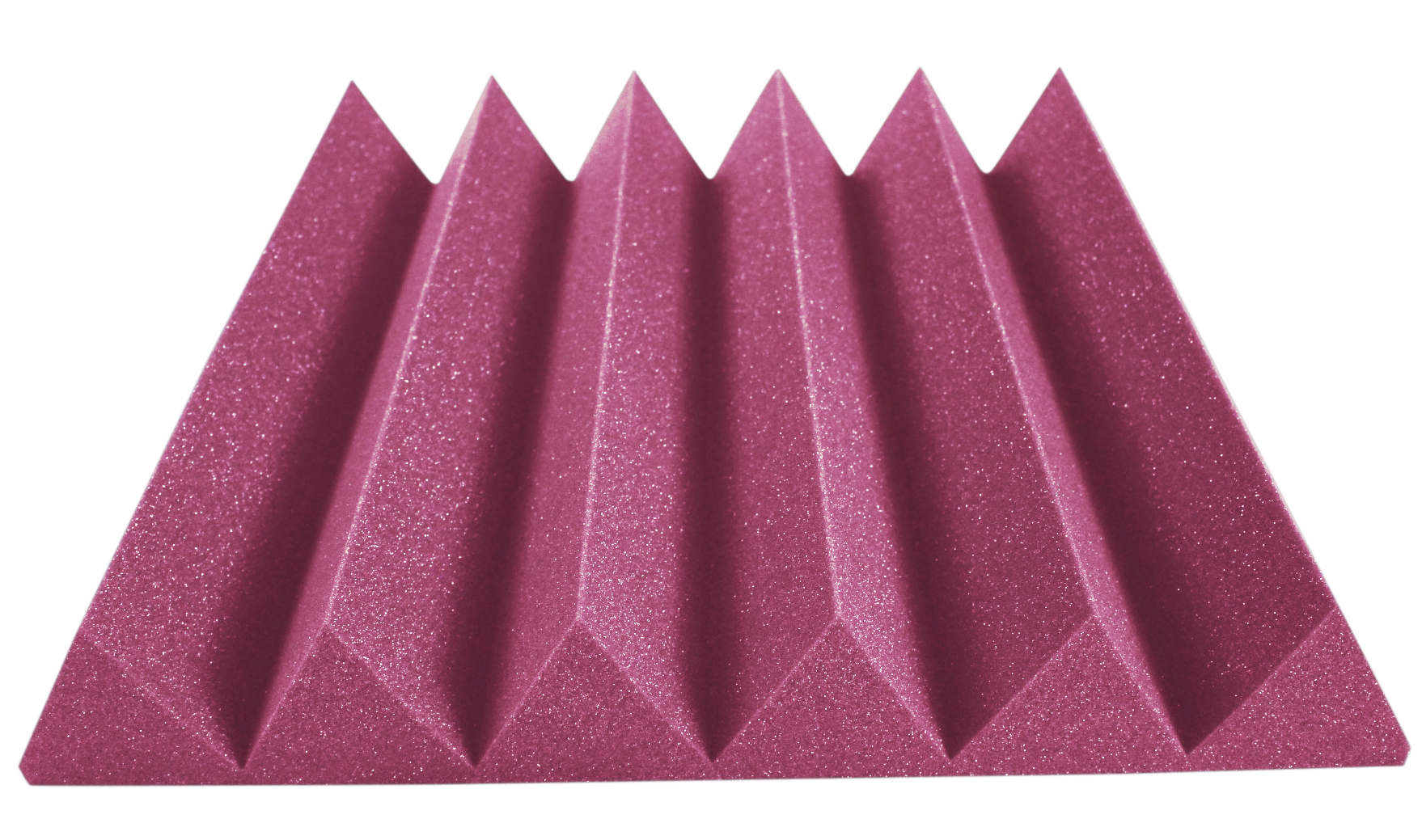 4 Inch Acoustic Foam Wedge Style Panels - 13 Color Options by SoundAssured