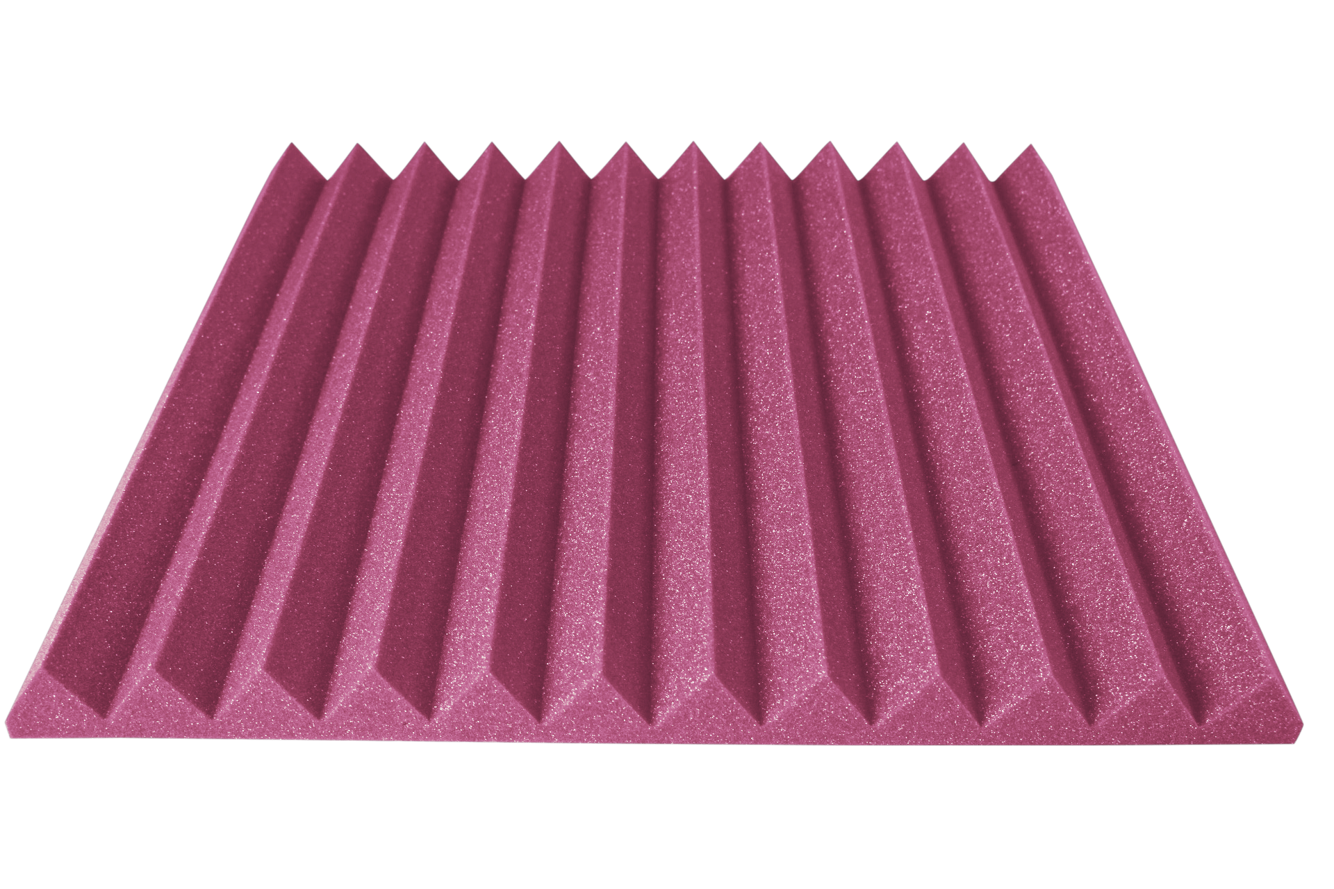 2 Inch Acoustic Foam Wedge Style Panels - 13 Color Options by SoundAssured