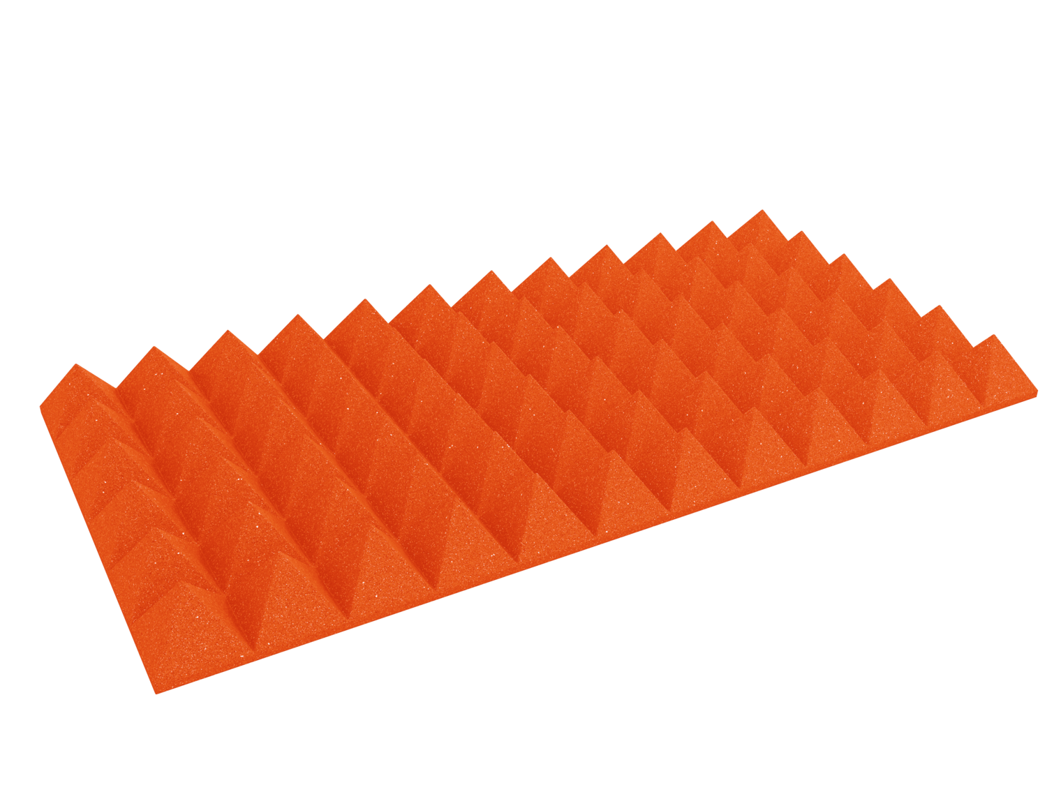 4 Inch Acoustic Foam Pyramid Style Panels - 13 Color Options by SoundAssured