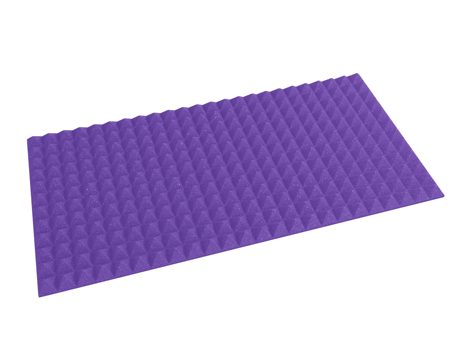 2 Inch Acoustic Foam Pyramid Style Panels - 13 Color Options by SoundAssured